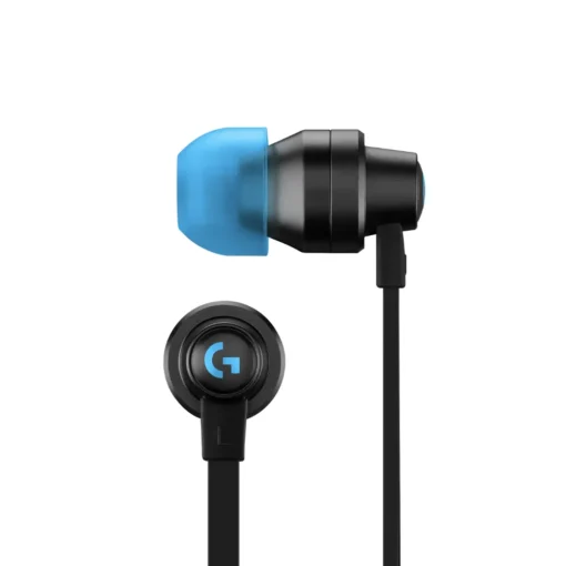 Геймърски слушалки с микрофон Logitech G333 In-ear 3.5 mm + USB-C adapter