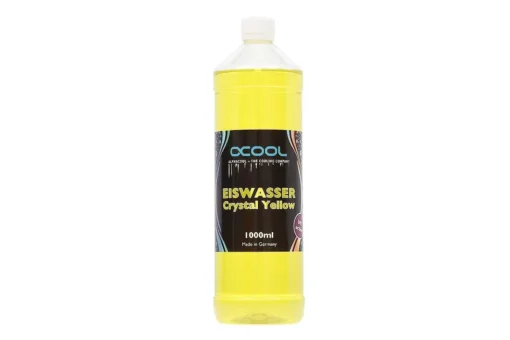 Течност за водно охлаждане Alphacool Eiswasser Crystal Yellow 1000ml