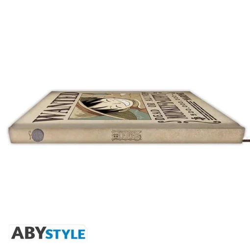 Тефтер ABYSTYLE ONE PIECE Notebook Wanted Luffy