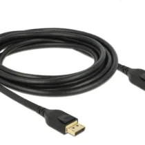 Кабел Delock DisplayPort мъжко - DisplayPort мъжко 3.0м 8K 60 Hz Черен