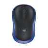 Безжична мишка Logitech M185 черно-синя 910-002239