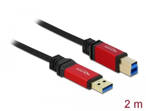 Кабел Delock USB-A мъжко – USB-B мъжко