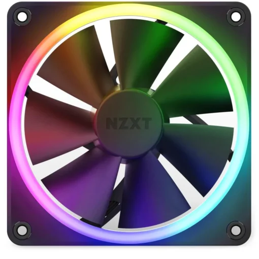 Вентилатор NZXT F120 RGB Черен