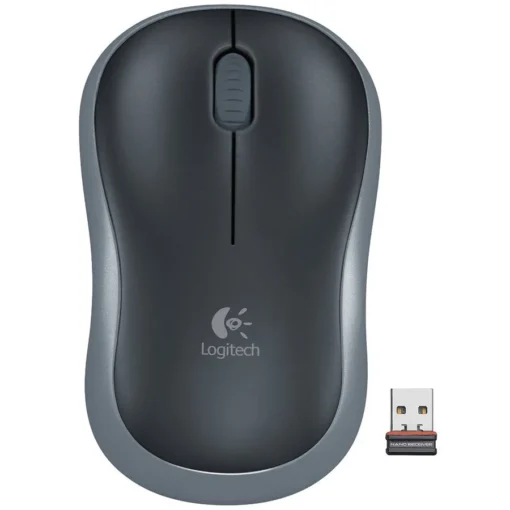 Безжична мишка Logitech M185 сива 910-002238