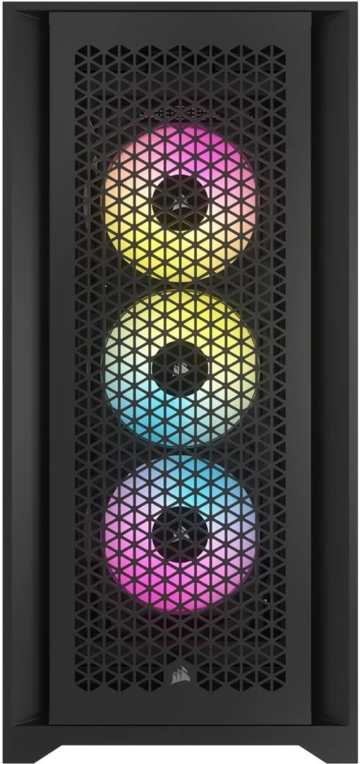 Кутия за компютър Corsair iCUE 5000D RGB Airflow Mid Tower