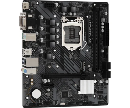 Дънна платка ASRock H510M-HDV/M.2 SE, LGA1200, DDR4, mATX - Image 2