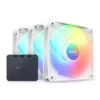 Комплект вентилатори NZXT F120 RGB Core 3 x 120mm RGB Контролер