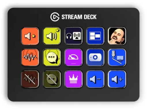 Контролер Elgato Stream Deck MK.2 – 15 Customizable LCD Keys