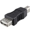 Адаптер (преходник) Преходник No brand USB F към USB B M Черен -