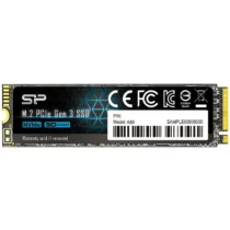 SSD диск Silicon Power Ace - A60 512GB SSD PCIe Gen 3x4 PCIe Gen3 x 4 & NVMe 1.3 SLC Cache HMB - Max 2200/1600 MB/s EAN: