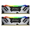 Памет за компютър Kingston Fury Renegade Silver RGB 32GB(2x16GB) DDR5 6000MHz