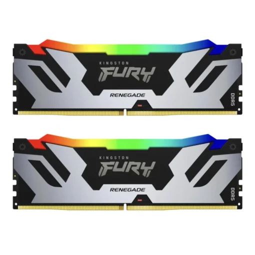 Памет за компютър Kingston Fury Renegade Silver RGB 32GB(2x16GB) DDR5 6000MHz