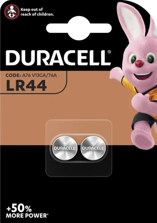 Батерия алкална LR44  AG13  2pk блистер 155V  DURACELL