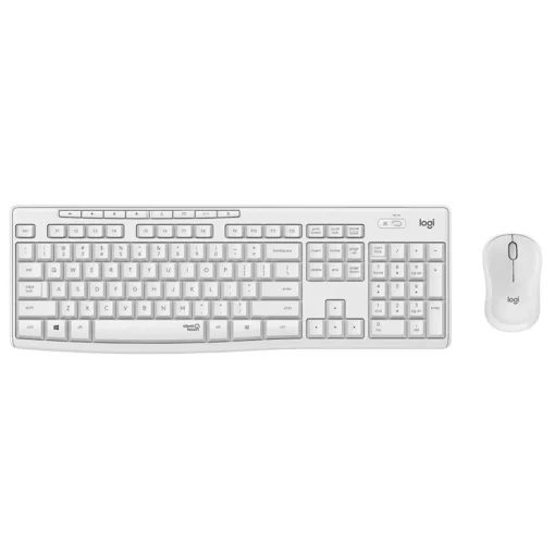 Клавиатура LOGITECH MK295 Silent Wireless Combo - OFF-WHITE - US INTL