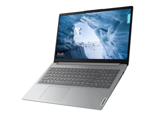 Лаптоп LENOVO IdeaPad 1 Intel Celeron N4500 15.6inch FHD AG 8GB DDR4 256GB PCie DOS Cloud Grey 2y 82LX00B7BM