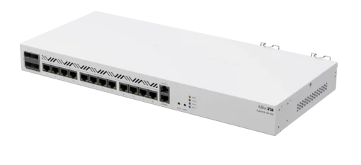 12-портов комутатор Mikrotik CCR2116-12G-4S+ с 4 SFP+ порта