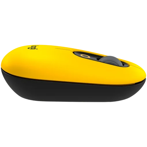 Безжична мишка LOGITECH POP Bluetooth Mouse – BLAST-YELLOW