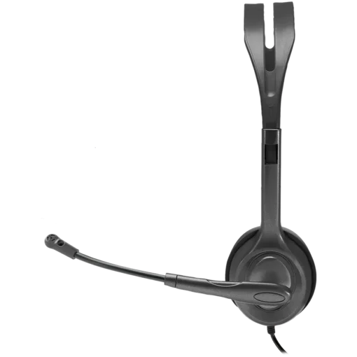 Слушалки LOGITECH H111 Corded Stereo Headset – BLACK – 3.5