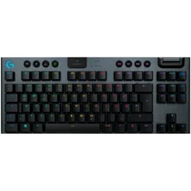 Геймърска клавиатура LOGITECH G915 TKL LIGHTSPEED Wireless Mechanical Gaming Keyboard - CARBON - US INTL -