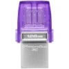 USB памет Kingston 128GB DataTraveler microDuo 3C 200MB/s dual USB-A + USB-C EAN: