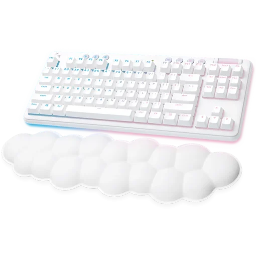 Геймърска клавиатура LOGITECH G715 TKL LIGHTSPEED RGB Wireless Gaming Keyboard - OFF WHITE - US INTL -