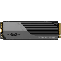 SSD диск Silicon Power XS70 1TB SSD PCIe Gen 4x4 PCIe Gen4x4 & NVMe 1.4 DRAM Cache 3DNAND Heatsink (10.8mm) PS5 Comp. 73