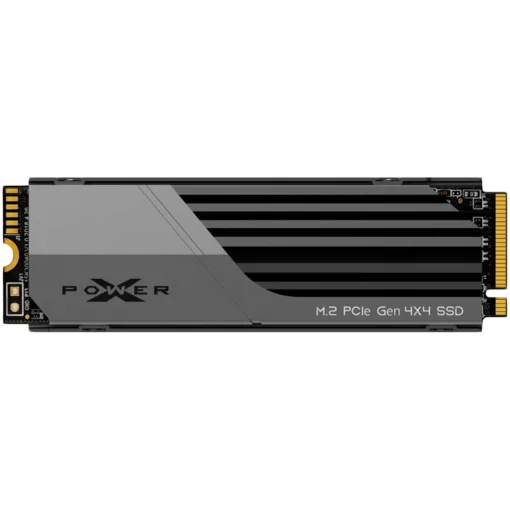 SSD диск Silicon Power XS70 1TB SSD PCIe Gen 4x4 PCIe Gen4x4 & NVMe 1.4 DRAM Cache 3DNAND Heatsink (10.8mm) PS5 Comp. 73