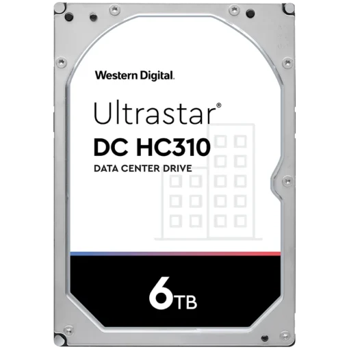 Хард диск Western Digital Ultrastar DC HDD Server 7K6 (3.5’’ 6TB 256MB 7200 RPM SATA 6Gb/s 512E SE) SKU: