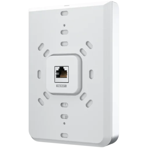 Точка за достъп UniFi6 In-Wall. Wall-mounted WiFi 6 access point with a built-in PoE