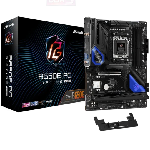 Дънна платка ASROCK MB Desktop B650E PG Riptide Wi Fi AM5 4x DDR5 1x PCIe 5.0 x16 1x PCIe 3.0 x16 1x PCIe 4.0 x1 1x Blaz