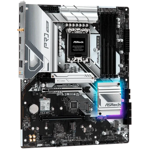 Дънна платка ASROCK MB Z790 LGA1700 4 x DDR5 1 x HDMI 1 x DisplayPort 3 x M.2 8 x SATA3