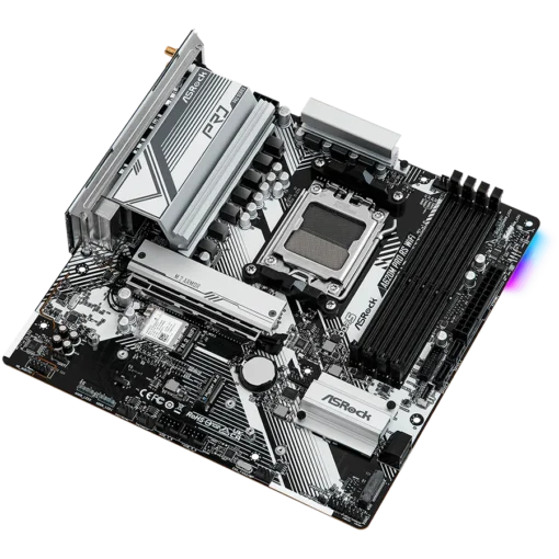 Дънна платка ASROCK Main Board Desktop AM5 A620 4 x DDR5 1 x HDMI 1 x DisplayPort 3xM.2 4 x SATA3 Micro