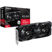 Видео карта ASROCK Video Card  Radeon RX-7600 Challenger 8GB GDDR6 128bit 2695 MHz / 18Gbps 3x DP 2.1 1x HDMI 2 fan 2