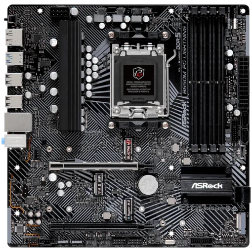 Дънна платка ASROCK B650M PG LIGHTNING AM5 Socket