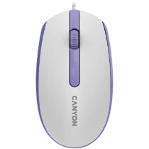 Мишка за компютър CANYON mouse M-10 Wired Dark grey