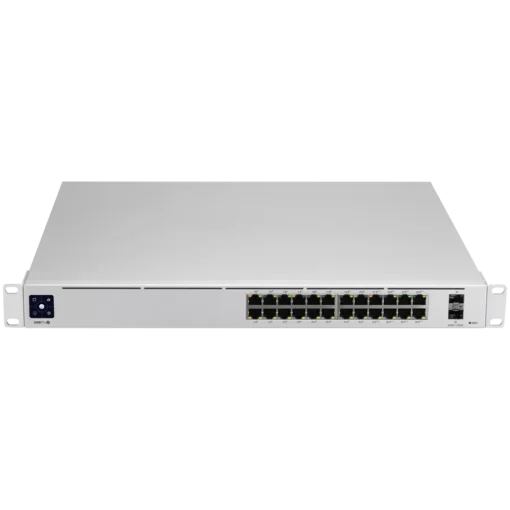 Kомутатор Ubiquiti USW-Pro-24-POE-EU configurable Gigabit Layer2 and Layer3 switch with auto-sensing 802.3at PoE+ and 80