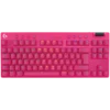 Геймърска клавиатура LOGITECH G PRO X TKL LIGHTSPEED Mechanical Gaming Keyboard - MAGENTA - US INTl -