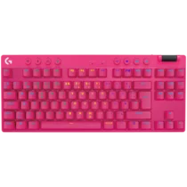 Геймърска клавиатура LOGITECH G PRO X TKL LIGHTSPEED Mechanical Gaming Keyboard - MAGENTA - US INTl -