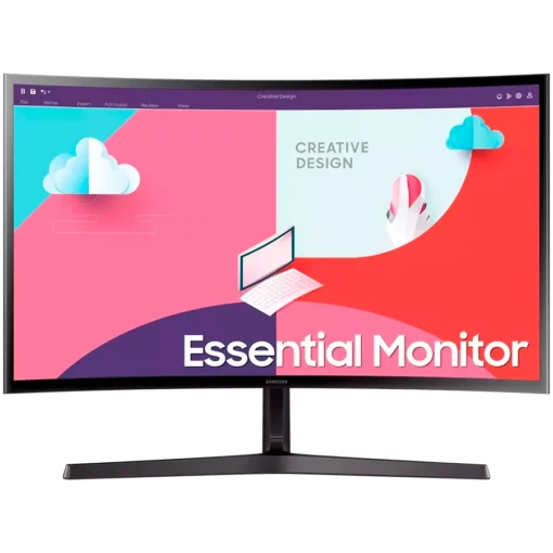 Монитор Monitor LED Samsung LS24C366EAUXEN S36C 24" FHD Curved 1800R 16:9 (1920x1080) VA 75Hz 250 cd/㎡ 3000:1 4ms 178/17