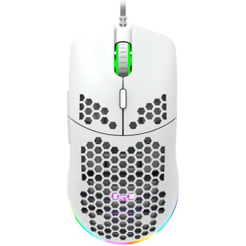Геймърска мишка CANYON mouse Puncher GM-11 RGB 7buttons Wired White
