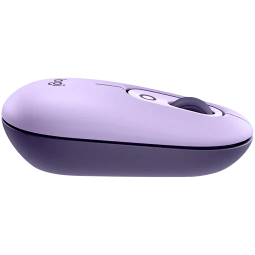 Мишка за компютър LOGITECH POP Mouse with emoji – LILAC – BT – EMEA28i-935 – FY25