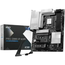 Дънна платка MSI PRO Z890-P WIFI LGA 1851 Dual Channel DDR5 up to 9200(OC)MHz 3x PCIe x16 slots 4x M.2 slot 4xUSB 2.0 2x