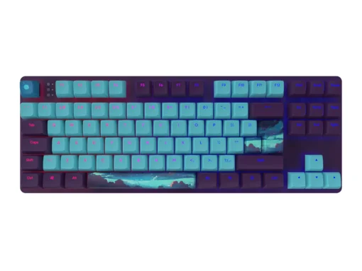 Геймърскa механична клавиатура Dark Project 87 Night Sky RGB TKL - G3MS Sapphire Switches