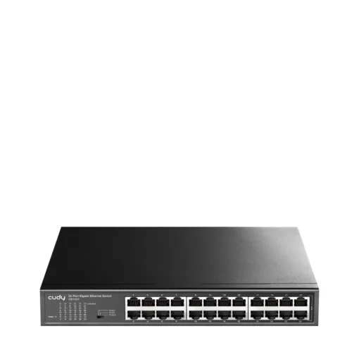 Суич Cudy GS1024 24 портов 10/100/1000 Auto-MDI/MDIX за 19" rack