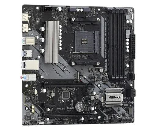 Дънна платка ASRock B550M Phantom Gaming 4, AM4 - Image 2