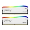 Памет за компютър Kingston FURY Beast White RGB 32GB(2x16GB) DDR4 3600MHz