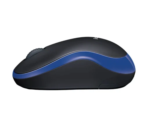 Безжична мишка Logitech M185 черно-синя 910-002239