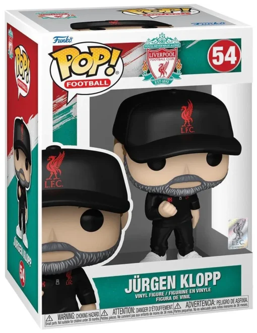 Фигурка Funko Pop! Football: Liverpool FC – Jurgen Klopp #54