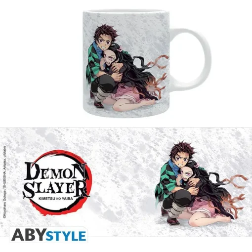 Чаша ABYSTYLE DEMON SLAYER Tanjiro and Nezuko