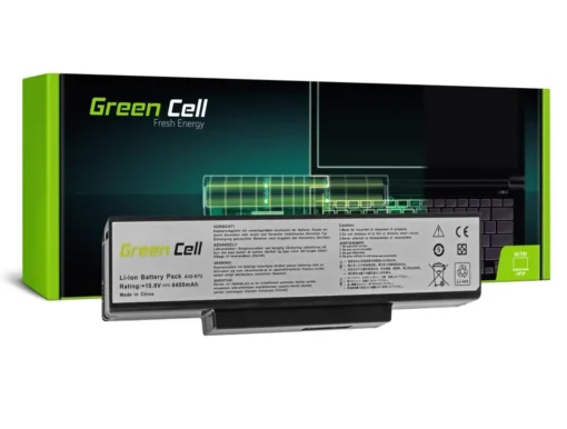 Батерия  за лаптоп GREEN CELL Asus N71 K72 K72J K72F K73SV N71 N73 N73S N73SV X73S 10.8V